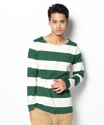 WEGO | WEGO/ラガーボーダーTee(Tシャツ/カットソー)