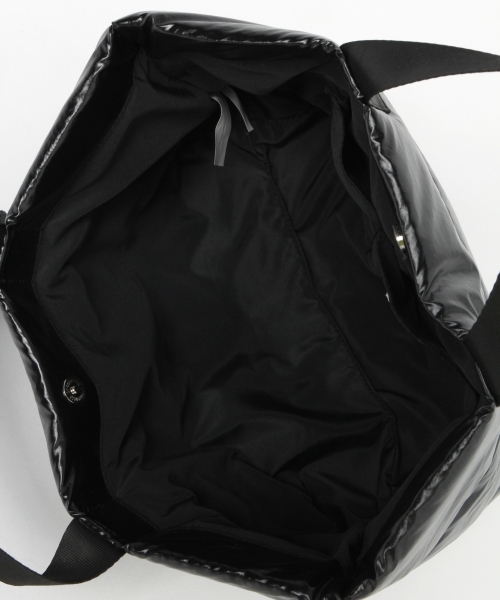 LOWRYS FARM（ローリーズファーム）の「ナイロンミニショッパーＢＡＧ　812311（トートバッグ・レディース・ブラック/グレー/グリーン・FREE）」の7枚目の写真