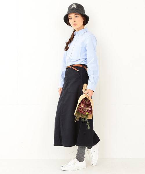 BEAMS BOY（ビームスボーイ）の「BEAMS BOY / オックスフォード BDシャツ（シャツ/ブラウス・レディース・ホワイト/ブルー/ピンク・0/1）」の15枚目の写真