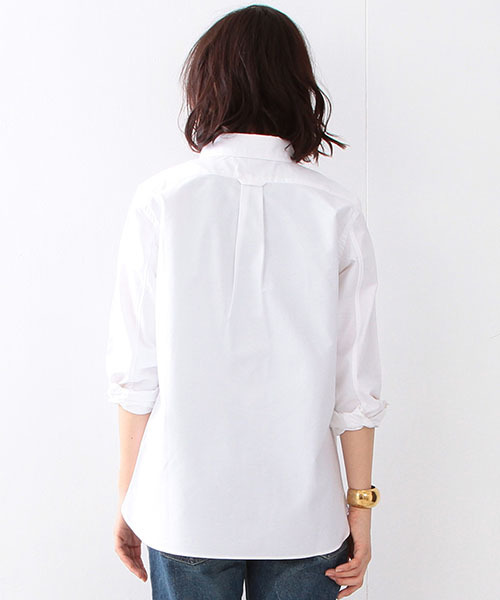 BEAMS BOY（ビームスボーイ）の「BEAMS BOY / オックスフォード BDシャツ（シャツ/ブラウス・レディース・ホワイト/ブルー/ピンク・0/1）」の21枚目の写真