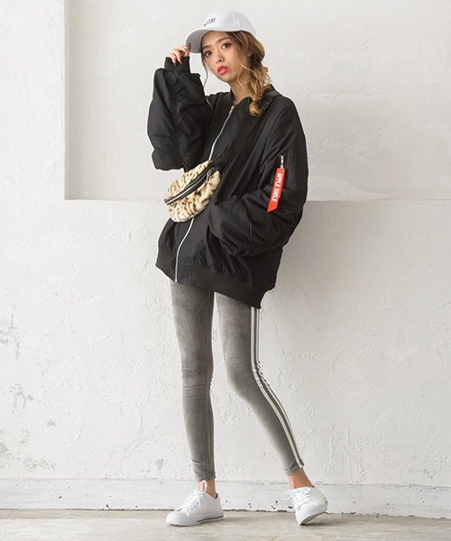 SPIGA（スピーガ）の「ﾍﾞﾛｱﾗｲﾝﾚｷﾞﾊﾟﾝ（その他パンツ・レディース・ブラック/グレー/ピンク・FREE）」の3枚目の写真