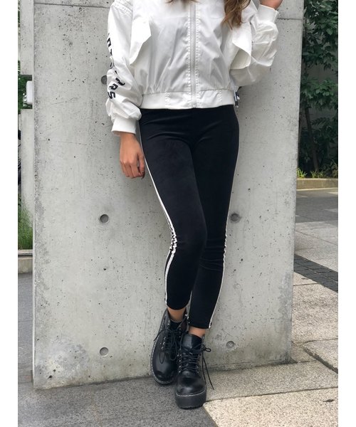 SPIGA（スピーガ）の「ﾍﾞﾛｱﾗｲﾝﾚｷﾞﾊﾟﾝ（その他パンツ・レディース・ブラック/グレー/ピンク・FREE）」の8枚目の写真