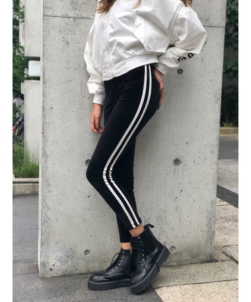 SPIGA（スピーガ）の「ﾍﾞﾛｱﾗｲﾝﾚｷﾞﾊﾟﾝ（その他パンツ・レディース・ブラック/グレー/ピンク・FREE）」の6枚目の写真