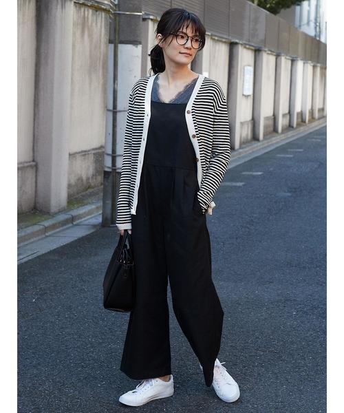 AMERICAN HOLIC（アメリカンホリック）の「・あったかVネックレースプルオーバー＊（Tシャツ/カットソー・レディース・ブラック/モカ/グレー系その他2・M/L）」の6枚目の写真