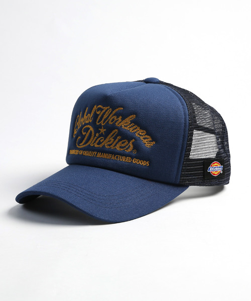 Dickies（ディッキーズ）の「【Dickies】OR DK CANVAS MESH CAP（キャップ・メンズ・ネイビー/レッド/ブラウン/ブラック・FREE）」の3枚目の写真
