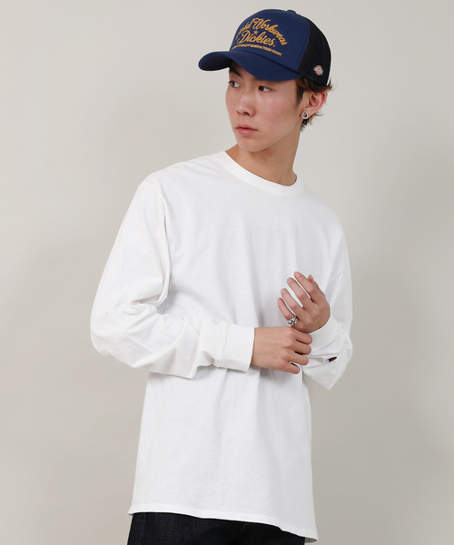 Dickies（ディッキーズ）の「【Dickies】OR DK CANVAS MESH CAP（キャップ・メンズ・ネイビー/レッド/ブラウン/ブラック・FREE）」の18枚目の写真