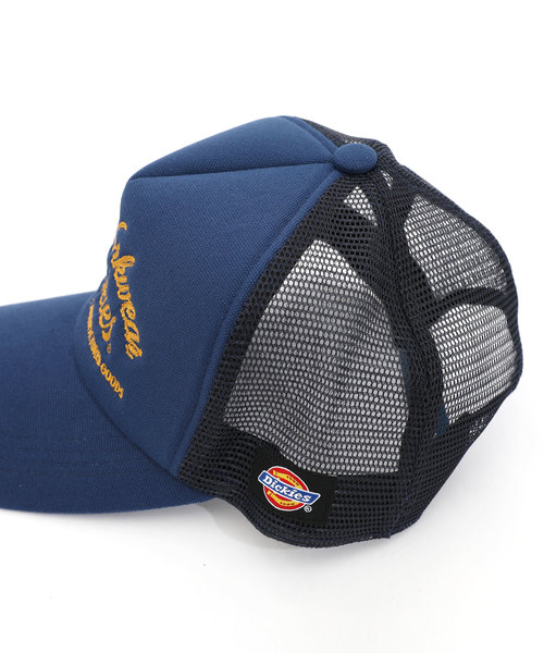 Dickies（ディッキーズ）の「【Dickies】OR DK CANVAS MESH CAP（キャップ・メンズ・ネイビー/レッド/ブラウン/ブラック・FREE）」の6枚目の写真