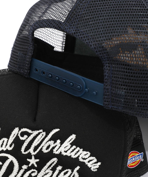 Dickies（ディッキーズ）の「【Dickies】OR DK CANVAS MESH CAP（キャップ・メンズ・ネイビー/レッド/ブラウン/ブラック・FREE）」の22枚目の写真