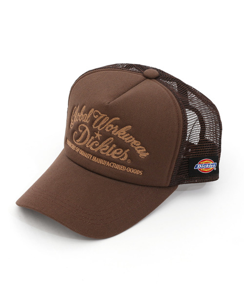 Dickies（ディッキーズ）の「【Dickies】OR DK CANVAS MESH CAP（キャップ・メンズ・ネイビー/レッド/ブラウン/ブラック・FREE）」の10枚目の写真