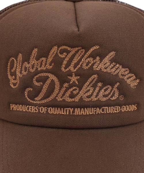 Dickies（ディッキーズ）の「【Dickies】OR DK CANVAS MESH CAP（キャップ・メンズ・ネイビー/レッド/ブラウン/ブラック・FREE）」の20枚目の写真
