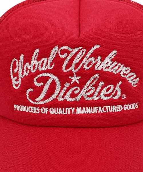 Dickies（ディッキーズ）の「【Dickies】OR DK CANVAS MESH CAP（キャップ・メンズ・ネイビー/レッド/ブラウン/ブラック・FREE）」の14枚目の写真