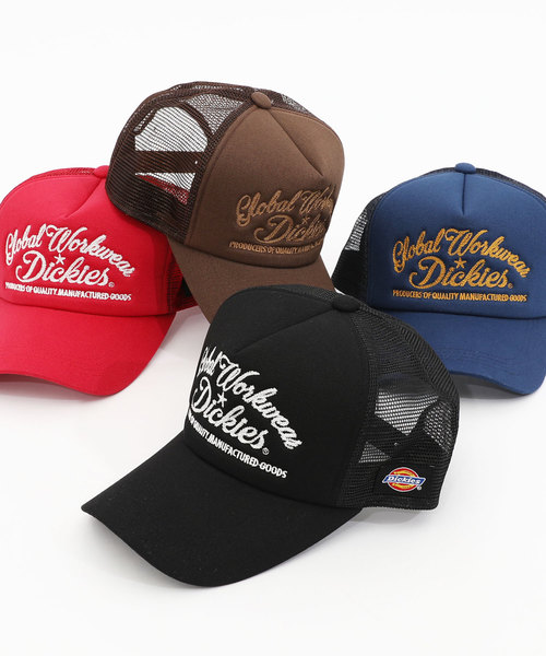 Dickies（ディッキーズ）の「【Dickies】OR DK CANVAS MESH CAP（キャップ・メンズ・ネイビー/レッド/ブラウン/ブラック・FREE）」の11枚目の写真