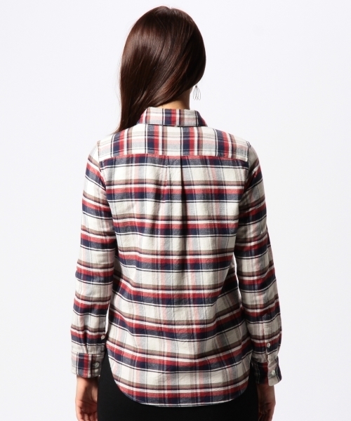UNITED ARROWS(ユナイテッドアローズ)の「SFL チェック柄 シャツ ◇(シャツ/ブラウス・レディース・ブラック/ネイビー・36/38)」の5枚目の写真