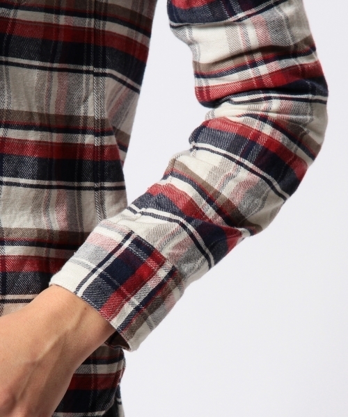 UNITED ARROWS(ユナイテッドアローズ)の「SFL チェック柄 シャツ ◇(シャツ/ブラウス・レディース・ブラック/ネイビー・36/38)」の7枚目の写真