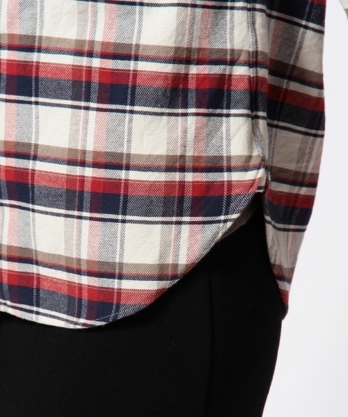 UNITED ARROWS(ユナイテッドアローズ)の「SFL チェック柄 シャツ ◇(シャツ/ブラウス・レディース・ブラック/ネイビー・36/38)」の14枚目の写真