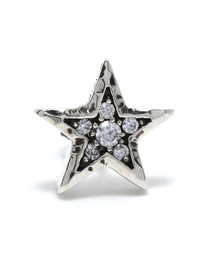 ピアス/スター/パヴェ