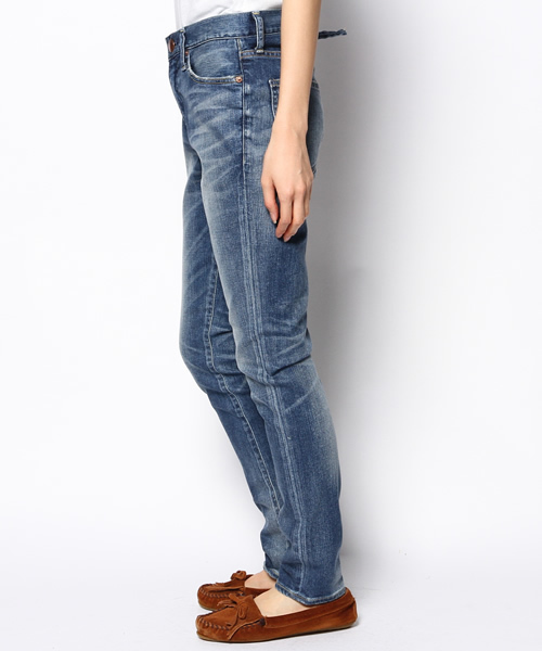 Ray BEAMS（レイビームス）の「RED CARD / スキニーデニム（デニムパンツ・レディース・ブルー系その他・26/24/23/25）」の7枚目の写真