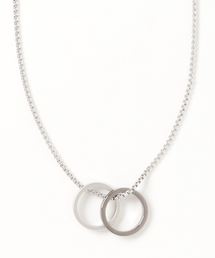 TopIsm（トップイズム）の「トライアングル＆リングモチーフネックレス（ネックレス・メンズ）」