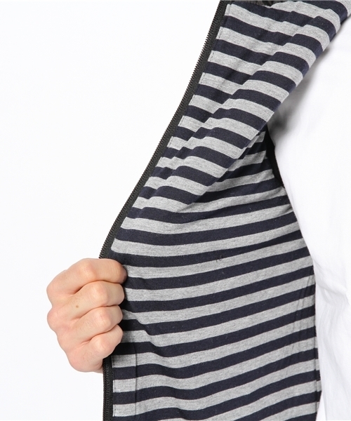 PLST（プラステ）の「Ｍen キルティングベスト（ダウンベスト・メンズ・ダークネイビー・LARGE/SMALL/MEDIUM）」の3枚目の写真