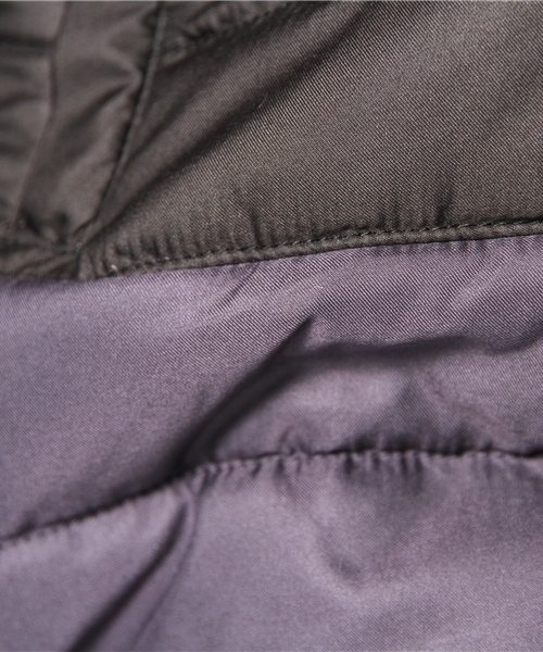 PLST（プラステ）の「Ｍen キルティングベスト（ダウンベスト・メンズ・ダークネイビー・LARGE/SMALL/MEDIUM）」の4枚目の写真