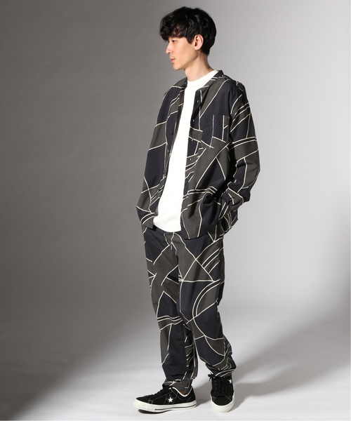 JOURNAL STANDARD J.S HOMESTEAD(ジャーナルスタンダードホームステッド)の「Line camo sarouel PT♯(その他パンツ・メンズ・スミクロ/ブラック系その他・MEDIUM/LARGE)」の6枚目の写真