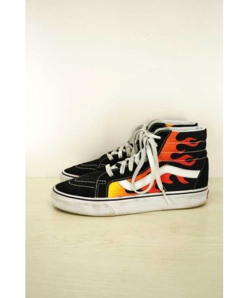 ブランド古着】SK8-HI ファイヤーパターン スニーカー（スニーカー