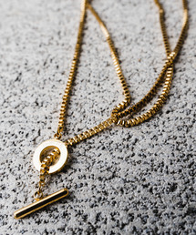 【Ky】【Pledge（プレッジ）】ロングチェーンネックレス