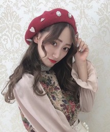 Swankiss�i�X�����L�X�j�́uHB motif wool beret�i�n���`���O/�x���[�X�j�v