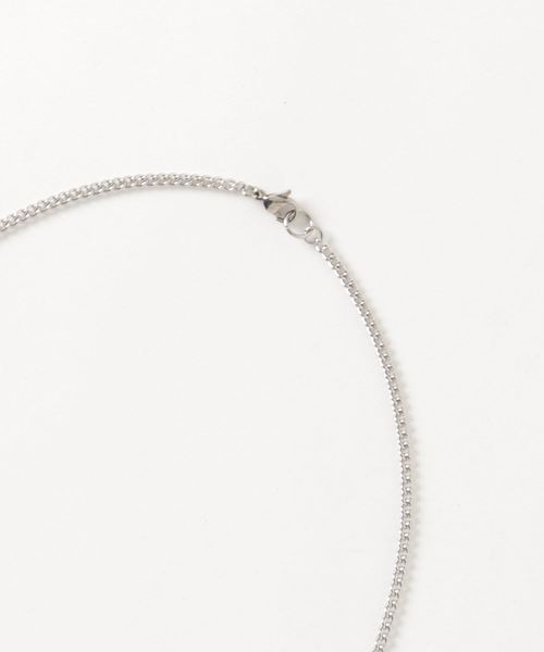 WEGO（ウィゴー）の「WEGO/ステンレスリングスティックネックレス（ネックレス・メンズ・シルバー・FREE）」の6枚目の写真