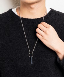 WEGO | WEGO/ステンレスリングスティックネックレス(ネックレス)