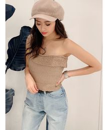 GYDA | ブークレワンショルトップス(タンクトップ)