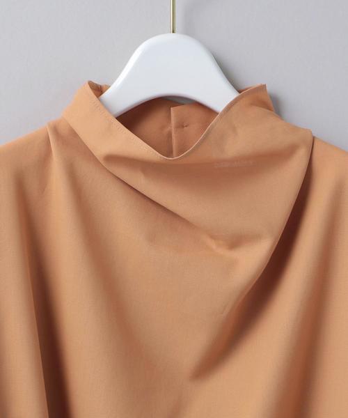 6（ロク）の「＜6(ROKU)＞DRAPE NECK SHIRT/シャツ（シャツ/ブラウス・レディース・ホワイト/ベージュ・FREE）」の11枚目の写真