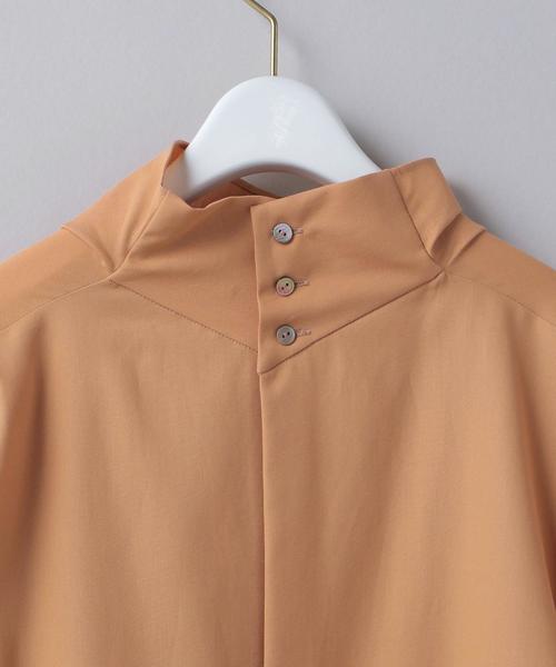 6（ロク）の「＜6(ROKU)＞DRAPE NECK SHIRT/シャツ（シャツ/ブラウス・レディース・ホワイト/ベージュ・FREE）」の10枚目の写真