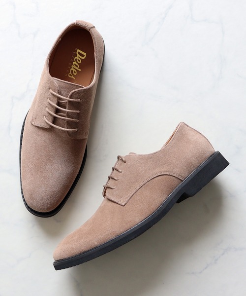 Dedes(デデス)の「Dedes / 本革 プレーントゥ レザーシューズ(5265)(ドレスシューズ・メンズ・ブラック/ダークブラウン/ブラウン/グレー/ネイビー/ベージュ・41/42/43/44/40)」の6枚目の写真