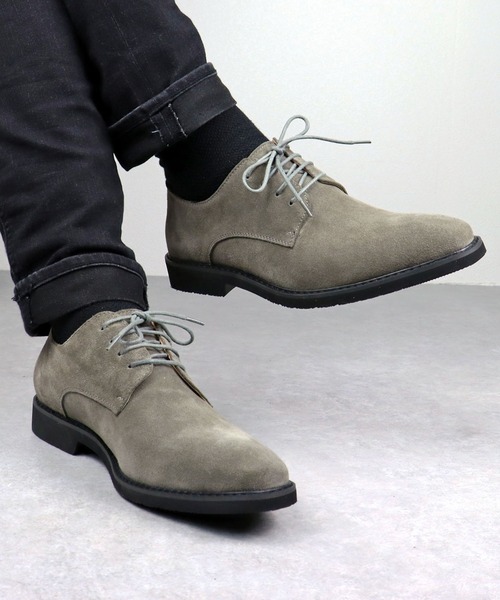 Dedes(デデス)の「Dedes / 本革 プレーントゥ レザーシューズ(5265)(ドレスシューズ・メンズ・ブラック/ダークブラウン/ブラウン/グレー/ネイビー/ベージュ・41/42/43/44/40)」の3枚目の写真