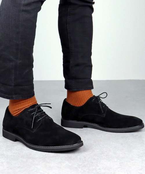 Dedes(デデス)の「Dedes / 本革 プレーントゥ レザーシューズ(5265)(ドレスシューズ・メンズ・ブラック/ダークブラウン/ブラウン/グレー/ネイビー/ベージュ・41/42/43/44/40)」の2枚目の写真