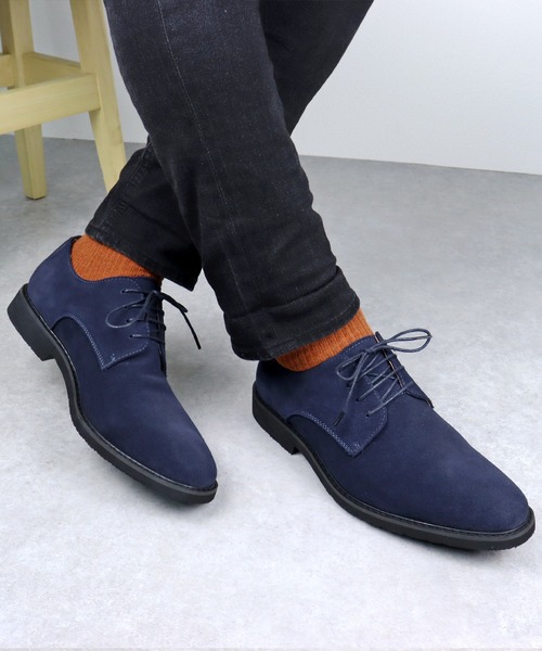 Dedes(デデス)の「Dedes / 本革 プレーントゥ レザーシューズ(5265)(ドレスシューズ・メンズ・ブラック/ダークブラウン/ブラウン/グレー/ネイビー/ベージュ・41/42/43/44/40)」の14枚目の写真