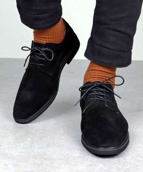 Dedes(デデス)の「Dedes / 本革 プレーントゥ レザーシューズ(5265)(ドレスシューズ・メンズ・ブラック/ダークブラウン/ブラウン/グレー/ネイビー/ベージュ・41/42/43/44/40)」の18枚目の写真