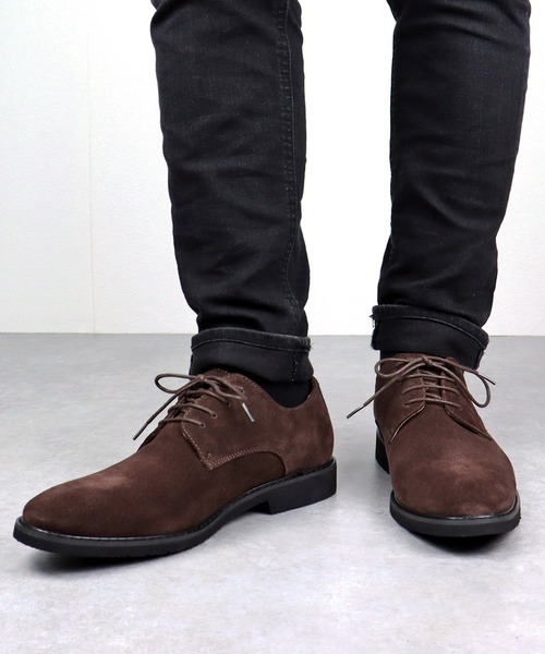 Dedes(デデス)の「Dedes / 本革 プレーントゥ レザーシューズ(5265)(ドレスシューズ・メンズ・ブラック/ダークブラウン/ブラウン/グレー/ネイビー/ベージュ・41/42/43/44/40)」の16枚目の写真
