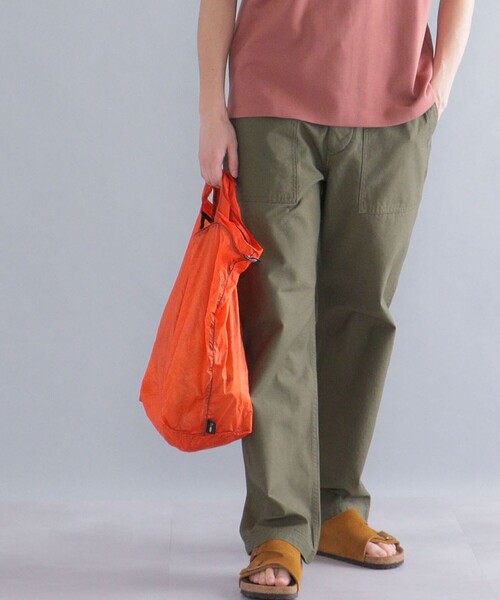 Granite Gear（グラナイトギア）の「GRANITE GEAR: AIR GROCERY BAG エアー グローサリー バッグ（エコバッグ/サブバッグ・メンズ・オレンジ/ブルー/ライトグリーン/ホワイト/パープル/キャメル/ブラック・ONE SIZE）」の9枚目の写真