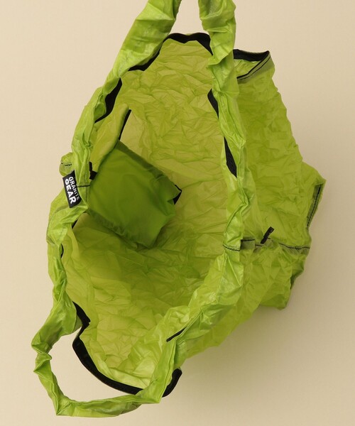 Granite Gear（グラナイトギア）の「GRANITE GEAR: AIR GROCERY BAG エアー グローサリー バッグ（エコバッグ/サブバッグ・メンズ・オレンジ/ブルー/ライトグリーン/ホワイト/パープル/キャメル/ブラック・ONE SIZE）」の15枚目の写真