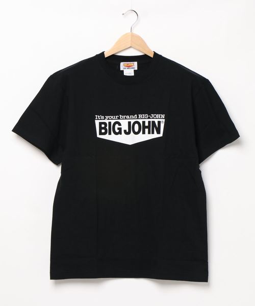 Big John（ビッグジョン）の「BIG JOHN/ﾍﾞｰｽﾎﾞｰﾙBJﾛｺﾞﾌﾟﾘﾝﾄTｼｬﾂ（Tシャツ/カットソー）」 WEAR