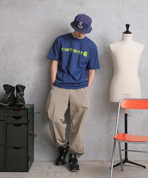 セール】カーハート PRINT LOGO Tシャツ CRHTT-K195（Tシャツ