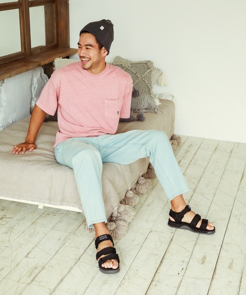 BAYFLOW（ベイフロー）の「デニムワイドストレート 20AW（デニムパンツ・メンズ・ライトブルー/ロイヤルブルー・MEDIUM/LARGE）」の11枚目の写真