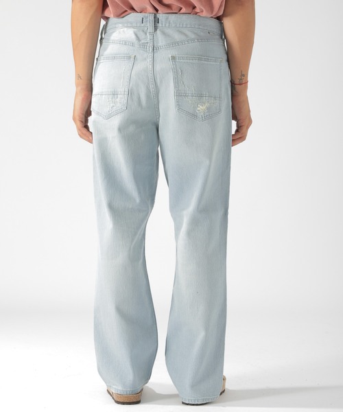 BAYFLOW（ベイフロー）の「デニムワイドストレート 20AW（デニムパンツ・メンズ・ライトブルー/ロイヤルブルー・MEDIUM/LARGE）」の15枚目の写真