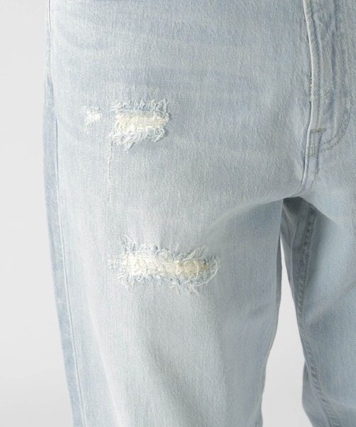 BAYFLOW（ベイフロー）の「デニムワイドストレート 20AW（デニムパンツ・メンズ・ライトブルー/ロイヤルブルー・MEDIUM/LARGE）」の5枚目の写真