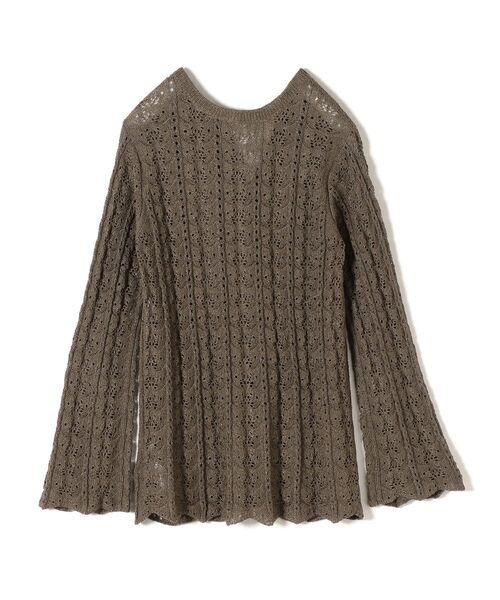 SHIPS(シップス)の「レース2WAYトップス(カーディガン/ボレロ・レディース・ナチュラル/オリーブ・ONE SIZE)」の12枚目の写真