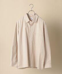 STILL BY HAND | STILL BY HAND: 別注 コットン/ウール レギュラーカラーシャツ(シャツ/ブラウス)