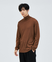 【gicipi】CELVO　ウール×シルク タートルネック ニット