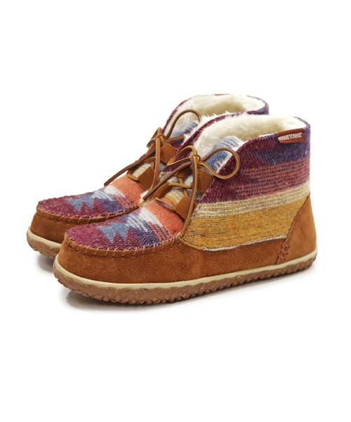 Minnetonka(ミネトンカ)の「MINNETONKA (ミネトンカ) / レースアップブーティー TORREY (トリー)(ブーツ・レディース・グレー系その他/ブラウン/ブラック・5/6/8/7)」の7枚目の写真